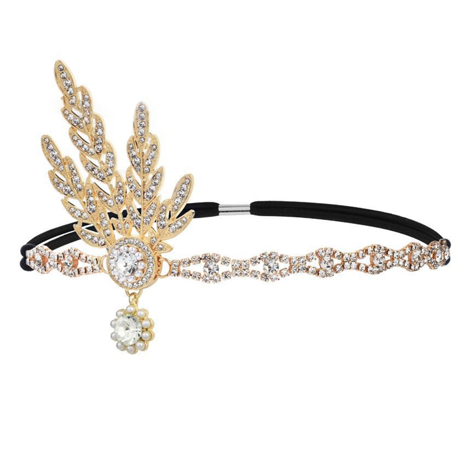 Fentency Bridal Wedding Party Headband Rhinestones Hairband Tiaras Crystals Headpiece Girls Headdress Hair Decoration