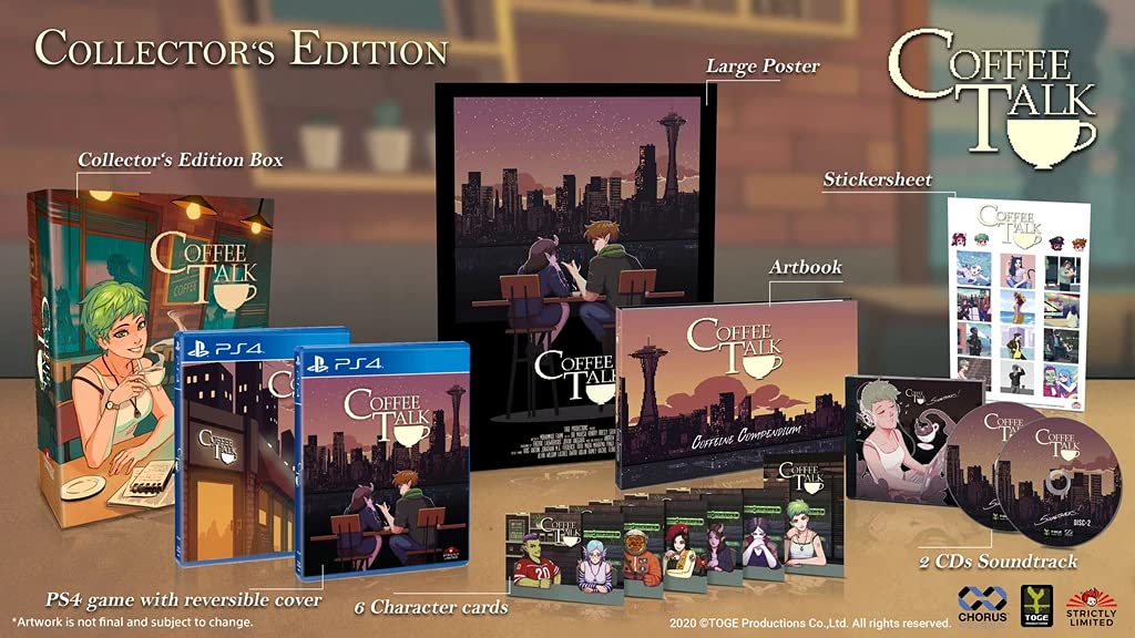 Coffee Talk: Collector's Edition - Strictly Limited Games - PlayStation 4