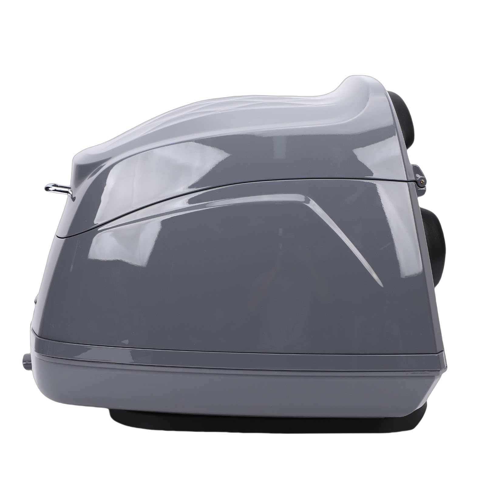 Top Case de Moto, Boîte de Queue de de Moto Universelle avec Serrure, 32L Coffre de Scooter de Transporteur de Stockage Casque Bagages Rigides Boîte Arrière pour Scooters électriques