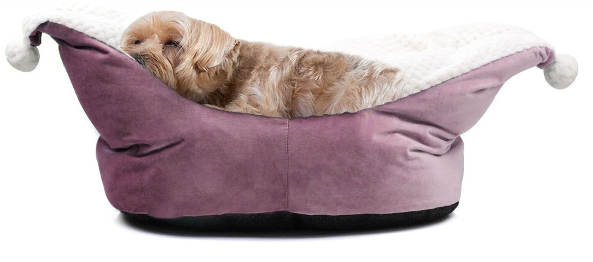 Amazon.co.jp: 快適な犬用ベッド、ボート型犬用ベッド 関節炎の痛みの