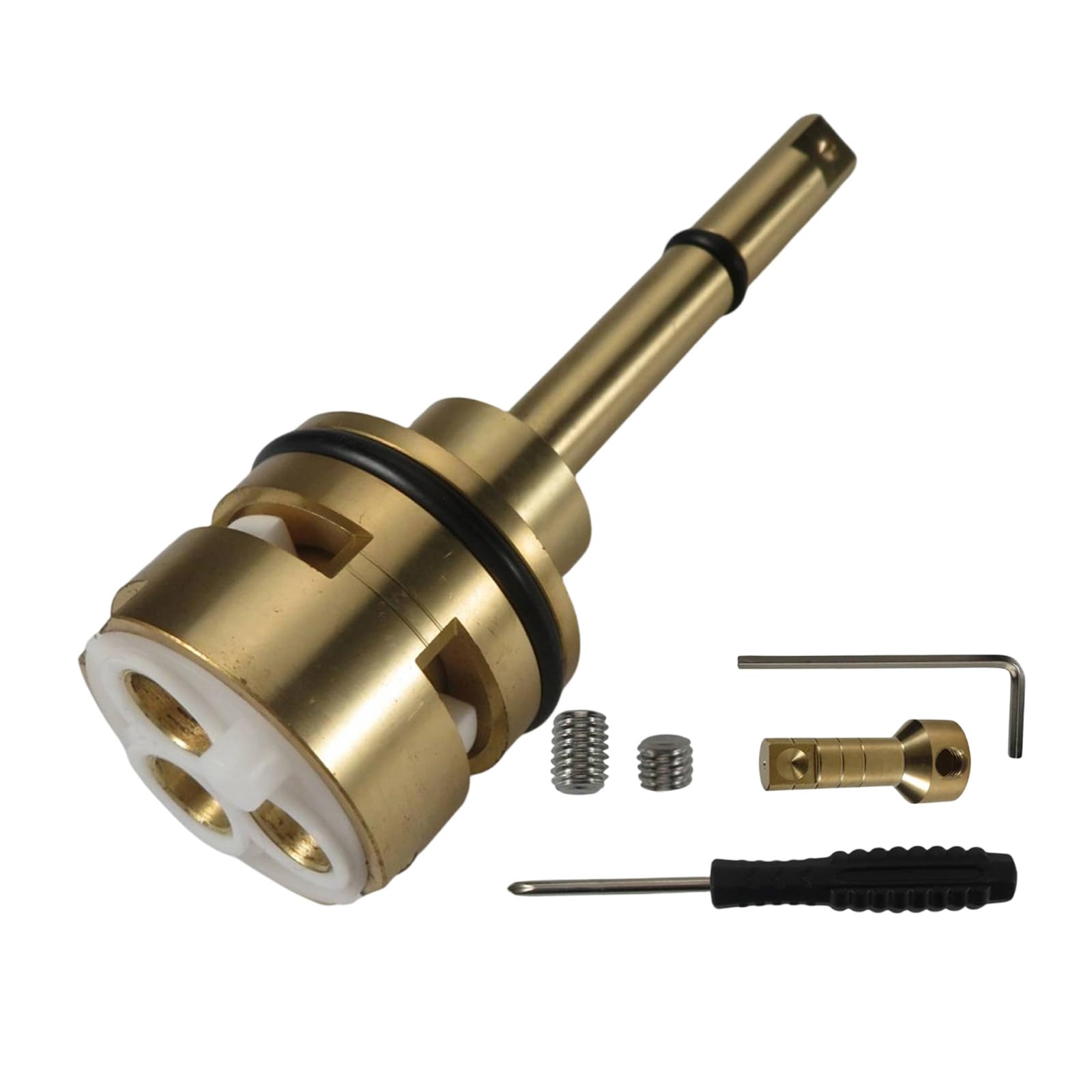 Piceioep Rp51919 Coppers Shower Diverter Adapter Cores Faucet Adapter Replacement Trim Shower Diverter Part For Rp71718 Rp51918 Faucets Accessories