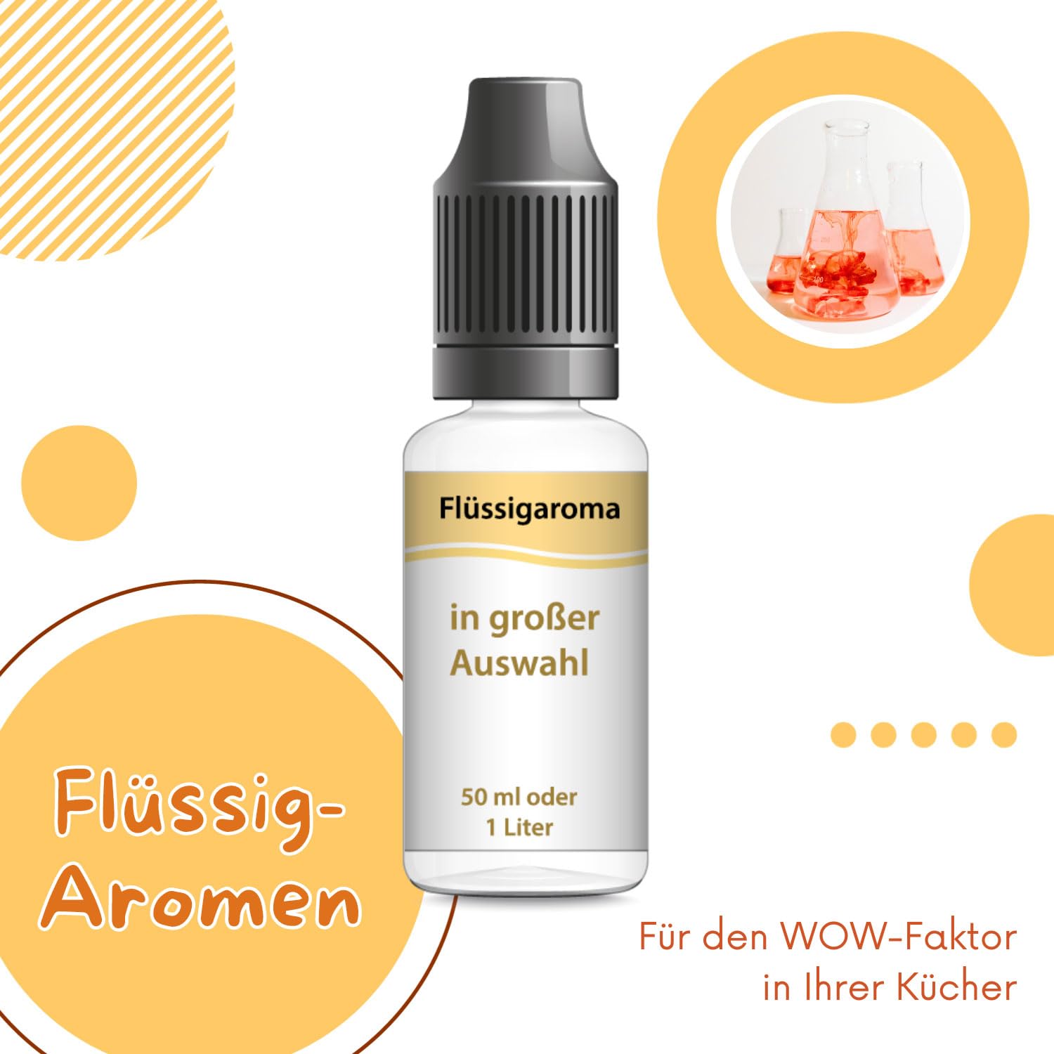 Luxofit Quitten Aroma flüssig, Aromen für Getränke und Lebensmittel, Geschmacksveredelung in der Küche und Gastro, Aromatisieren ohne Allergene, Made in Germany, GMO-Frei (1 L)