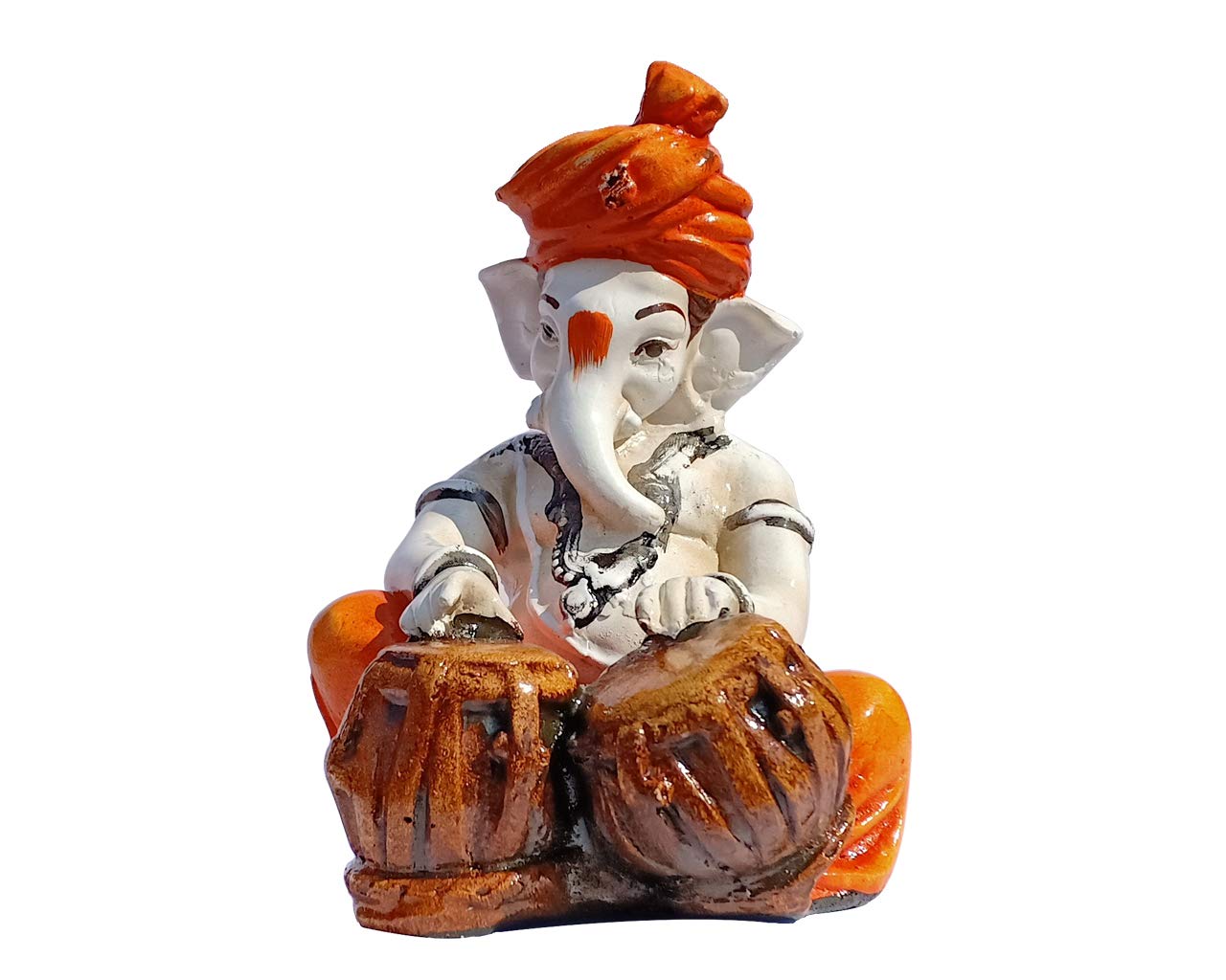 Buy Collectible India Lord Ganesha Playing Tabla Idol Statue Showpiece