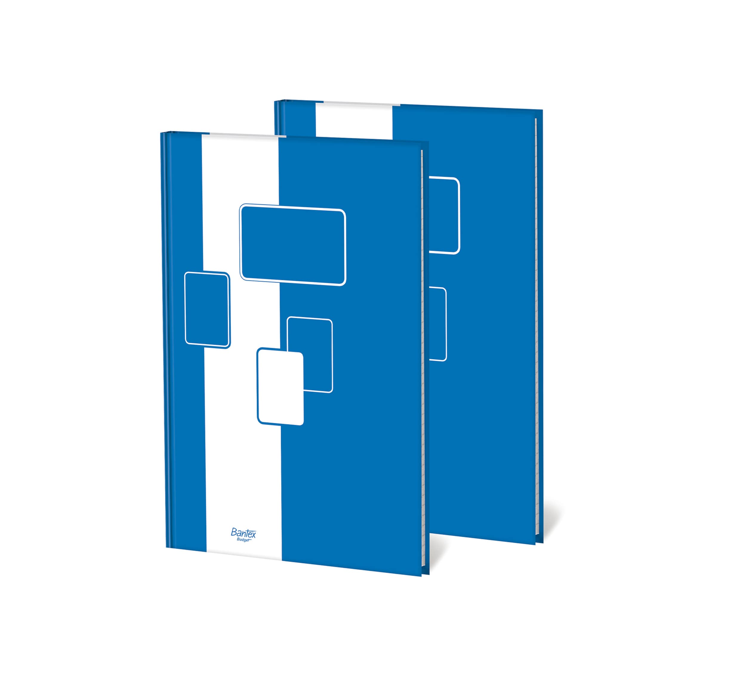 Bantex Budget Notebook A4 Squared 96 Sheets 60gsm (Pack of 5), Blue - Image 3