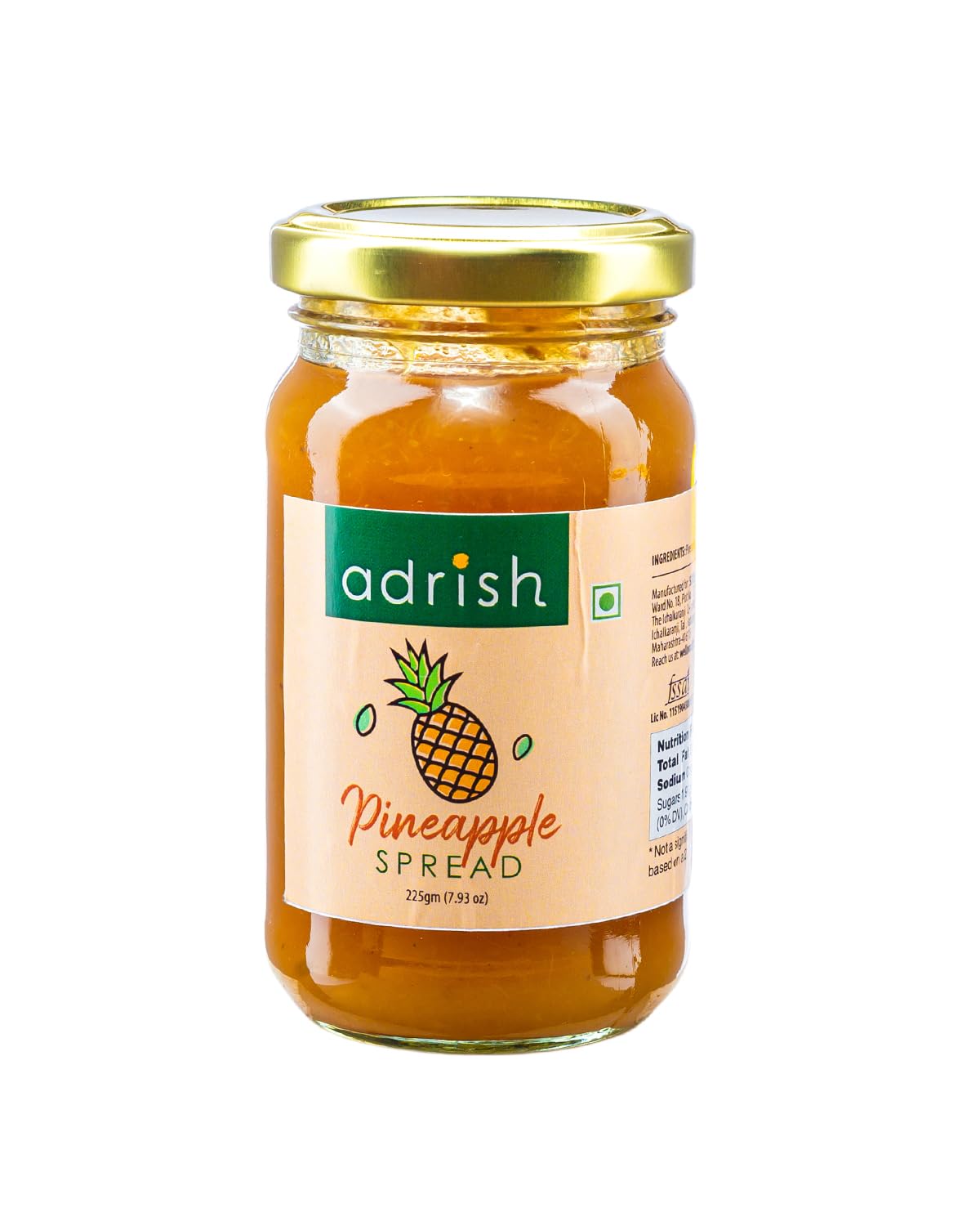 Adrish Zerowaste Organic Pineapple Spread 225gm-picture-24