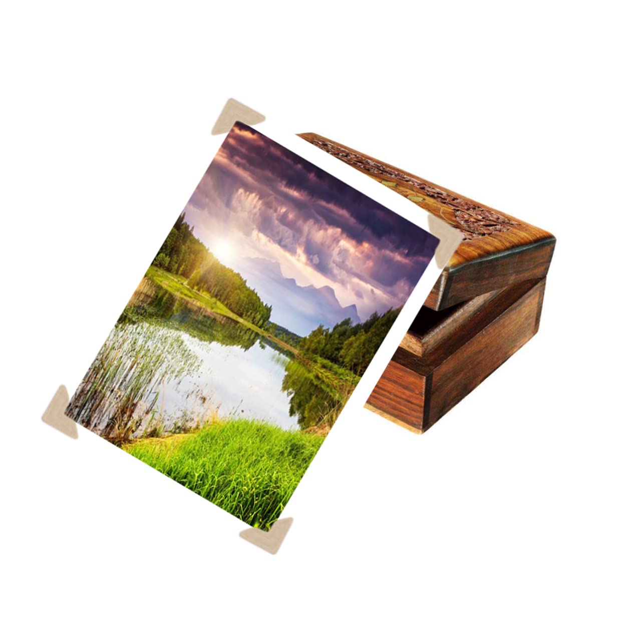 SHINEOFI 60 Hojas Foto Protector Pegatina DIY Scrapbooking Pegatina Pegatinas De Papel Foto Esquinas De Montaje Álbum De Recortes Foto Papel Adhesivo Foto Pegatinas De Esquina Álbum De