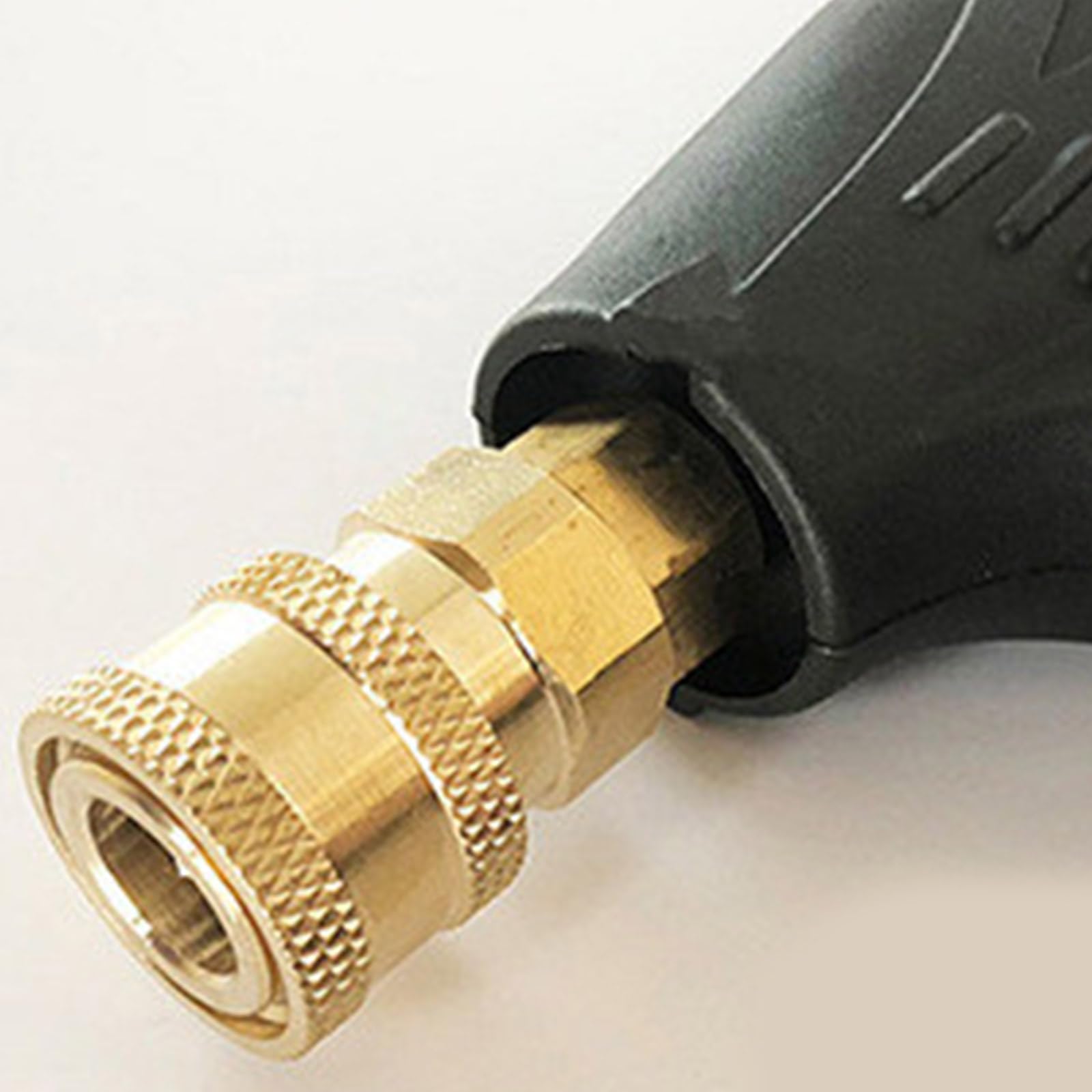 Lavadora a presión de 4350 PSI, conector rápido de 1/4 de pulgada con espuma y puntas de boquilla, 1 litro, lavadora eléctrica para piso de coche, espuma de lavado de autos