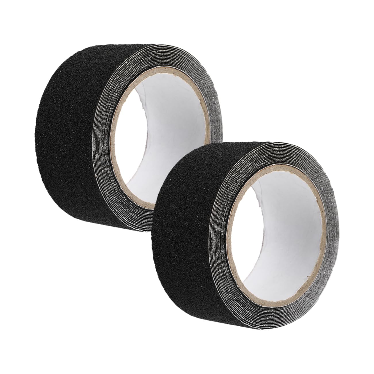 PRETYZOOM 2 Set Nastro Antiscivolo Strisce Adesive Per Scale Alta Trazione Facile Da Resistente All Usura Nero 2 * 2