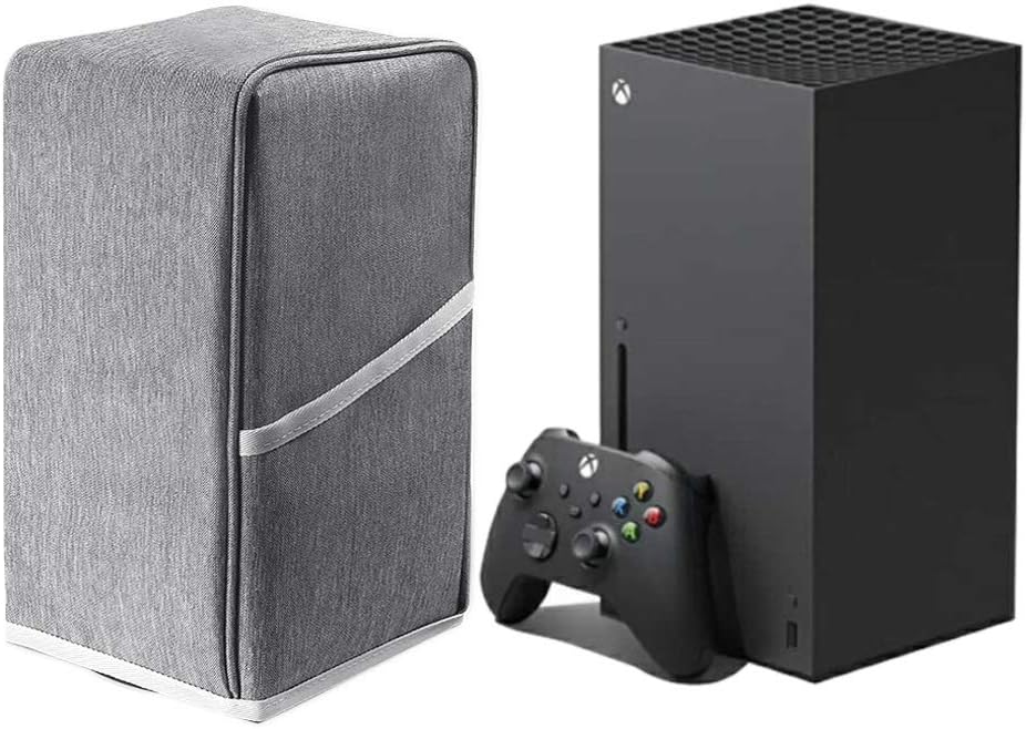 Anti-Dust Cover for Xbox Series X,Protective Cover for Xbox Series X,Anti Scratch Waterproof Dust Proof,Xbox Series X Accessories (Gray)
