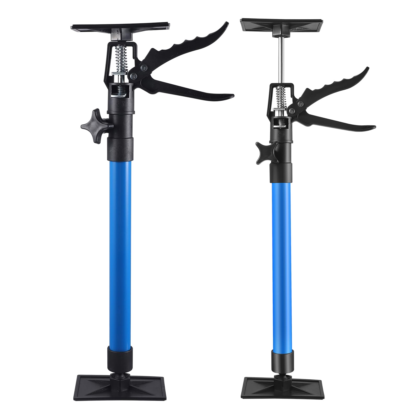 2 Stück Deckenstütze,Montagestütze,Zargenspanner,Türspanner 360° Gedreht,Schnellspannstütze,Deckenstütze Montagestütze 40Kg*2,Zur Unterstützung Von Türzargen,Schränken (50-115cm)