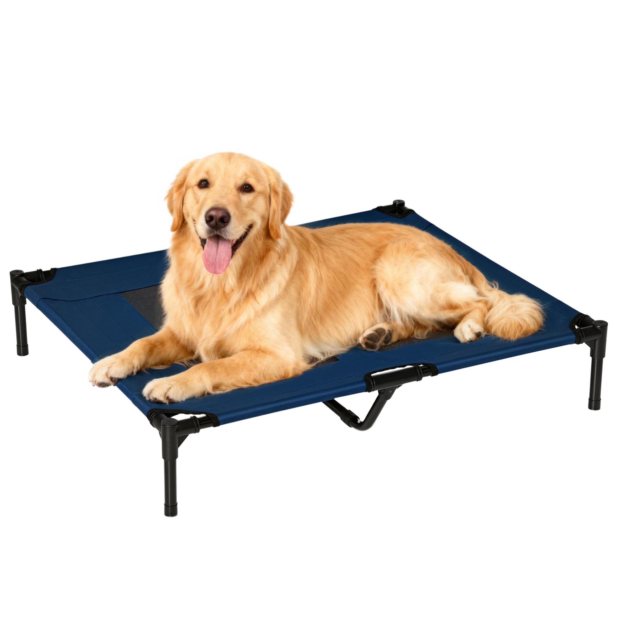 PawHut Cama para Mascotas Perros Gatos Desmontable Portatil Camping al Aire Libre Resistente al Agua