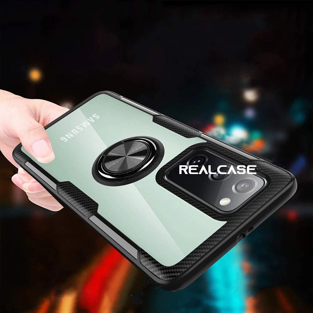 REALCASE Back Cover for Samsung Galaxy S20 FE 5G (TPU;Poly Carbonate|CF-Black) (B08TTD3T5P) Amazon Price History, Amazon Price Tracker
