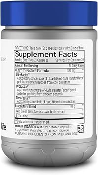 4Life Transfer Factor Reflexion Mood Support with L-Theanine, 60 Capsules