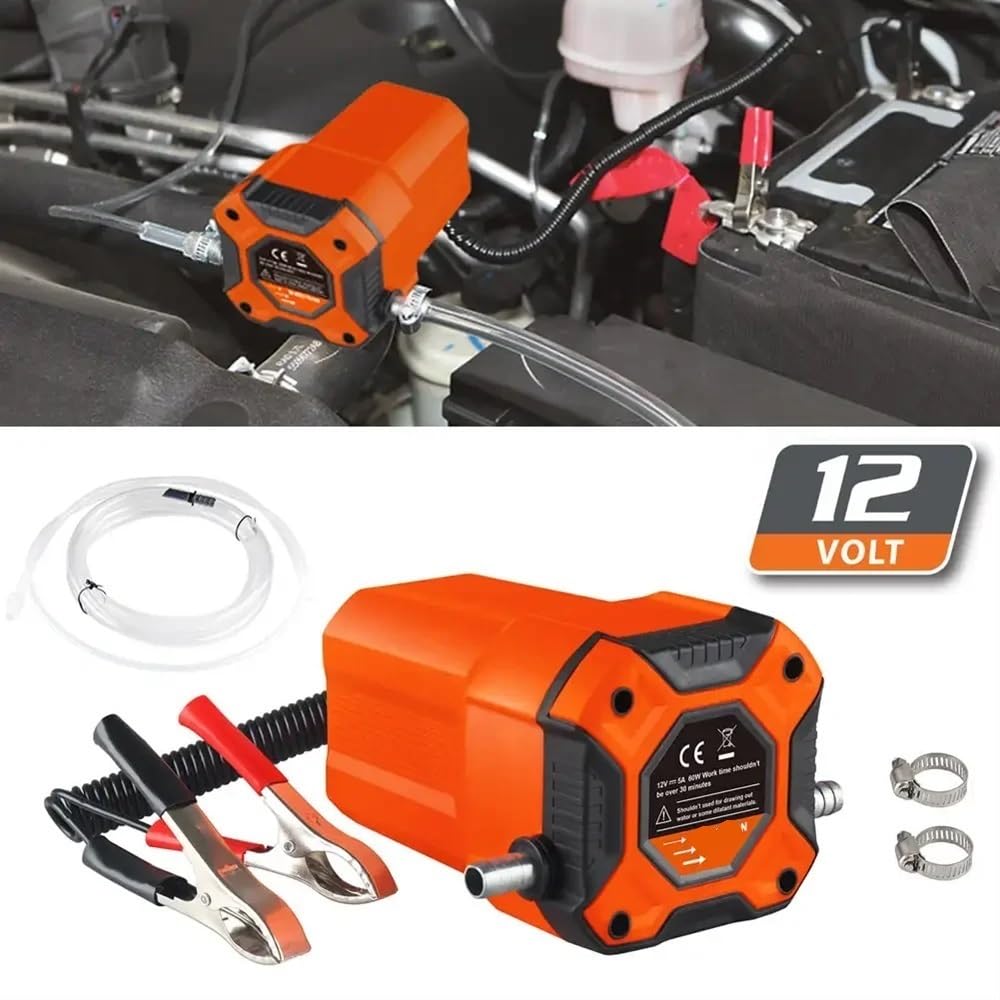 COMODO de succión de Aceite 60W 12V para Transferencia de Fluido del Motor de Barco Marino Compatible con el automóvil