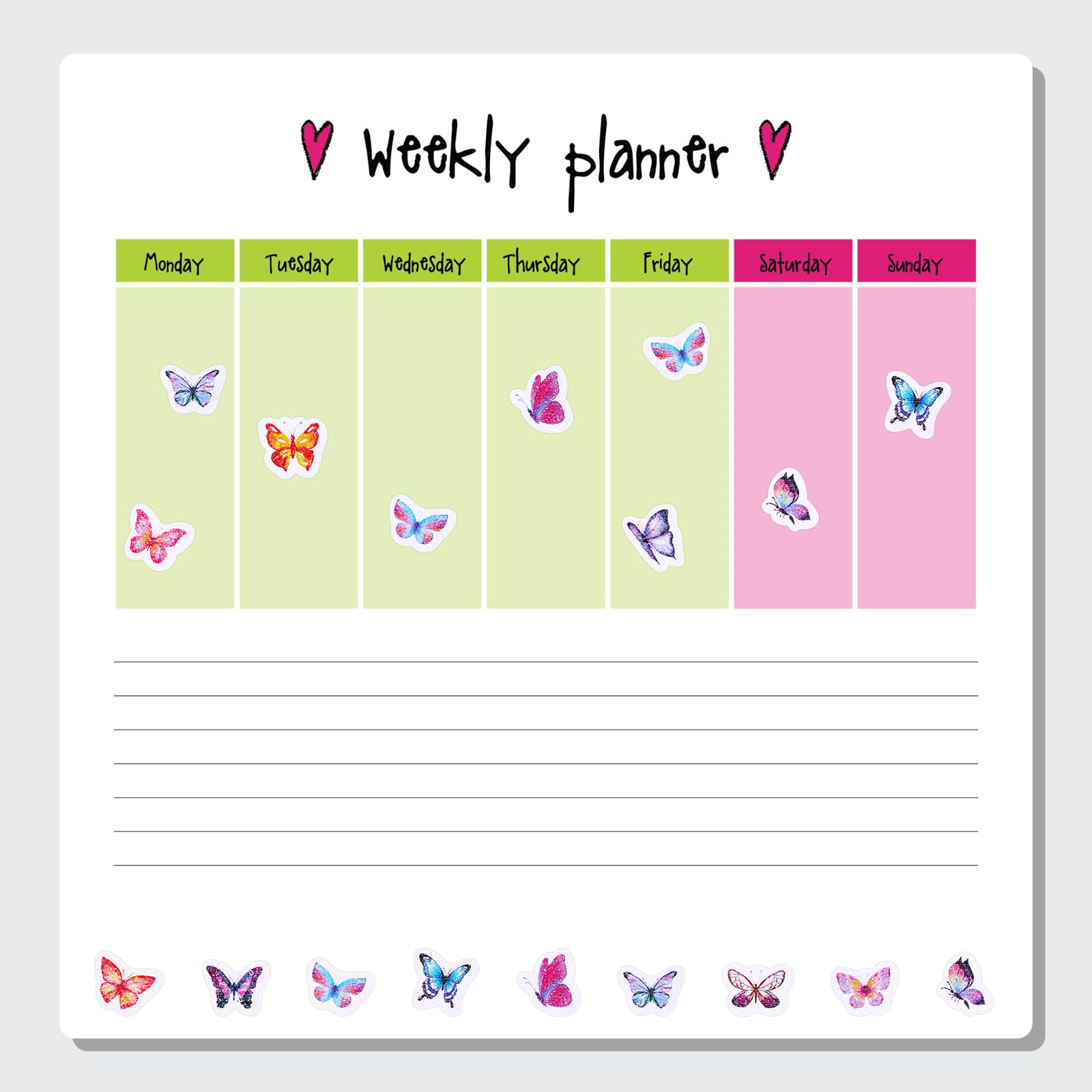 Lincia 1200 Pcs Glitter Butterfly Stickers Sparkly Colorful Small Butterfly Stickers for Kids for Classroom Teacher Reward Spring Home Room Theme Party Favor - Image 6