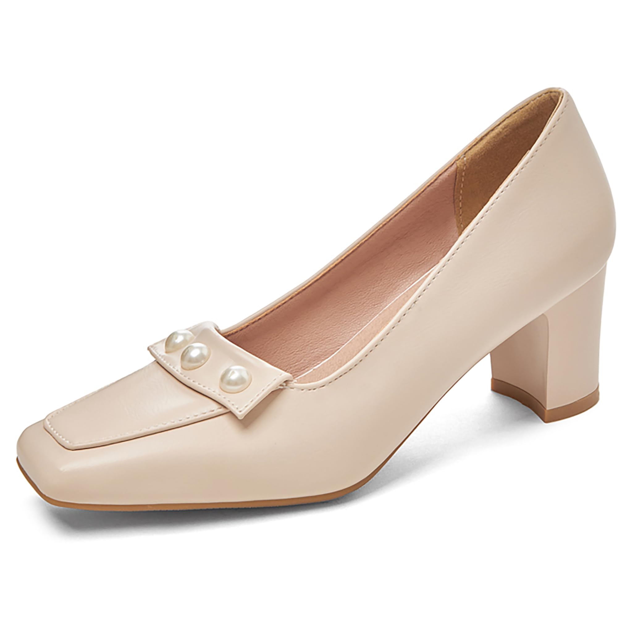 Bviennic Decollete Donna Tacco Largo Medio Numero 33.5-43