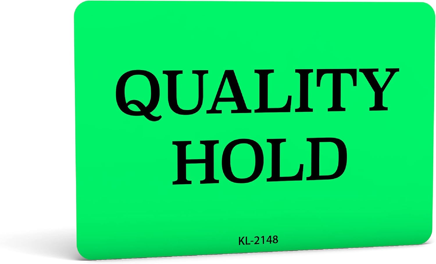 Quality Hold Labels 500 3" X 2" Quality Hold Stickers