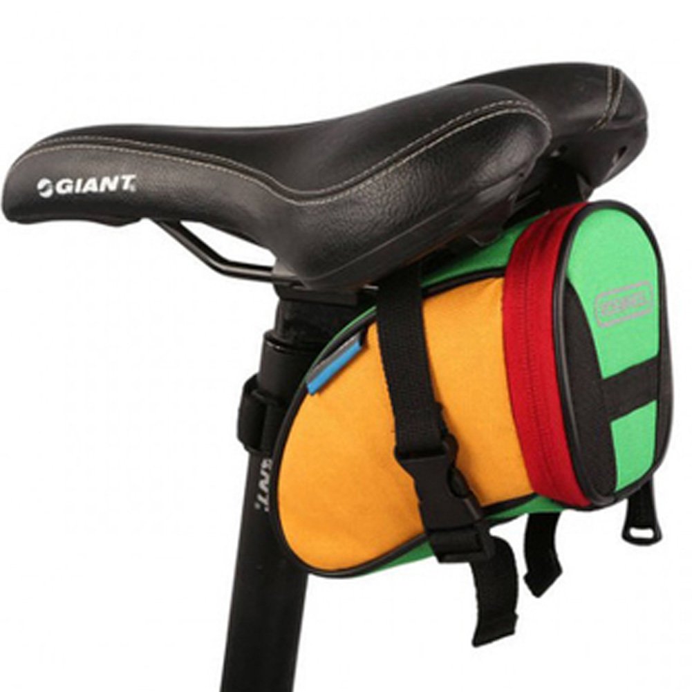Phoenix Wonder [Colorful] Cycling Seat Bag Bicycle Saddle Bag Under Seat  Pack Bike Seat Pouch