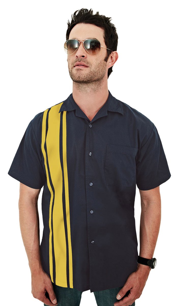 TMR Racing 909 Cobra Easy-Care Woven Camp Shirt