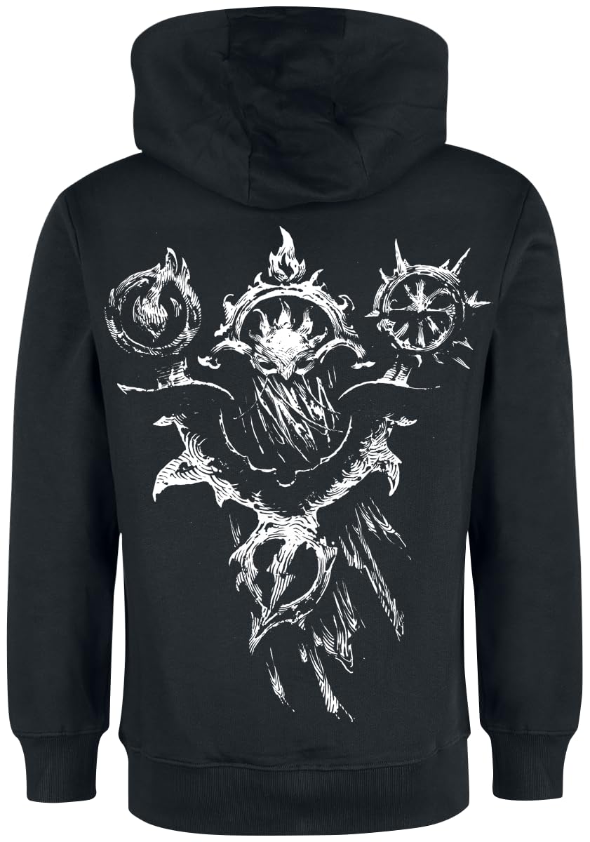 Diablo 4 - Sorcerer Sigil Uomo Felpa Jogging Nero Regular