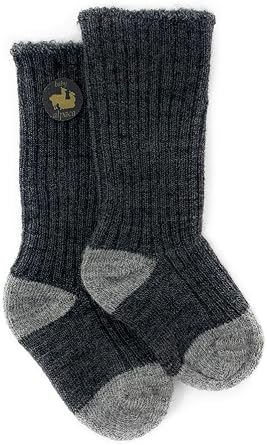 WARRIOR ALPACA SOCKS - Baby & Toddler Socks made from natural Baby Alpaca Wool, Dye-Free, Temperature Regulating