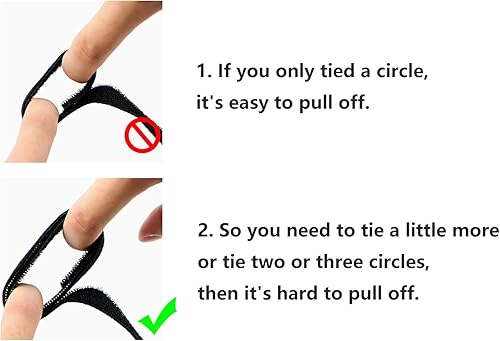 Miniatura 8 de Cinta de velcro reutilizable para sujetar cables, rollo de 34de pulgada de doble cara con gancho, 4330221289