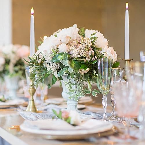 Miniatura 5 de DRomance - Velas alargadas decorativas sin llama, con control remoto y temporizador