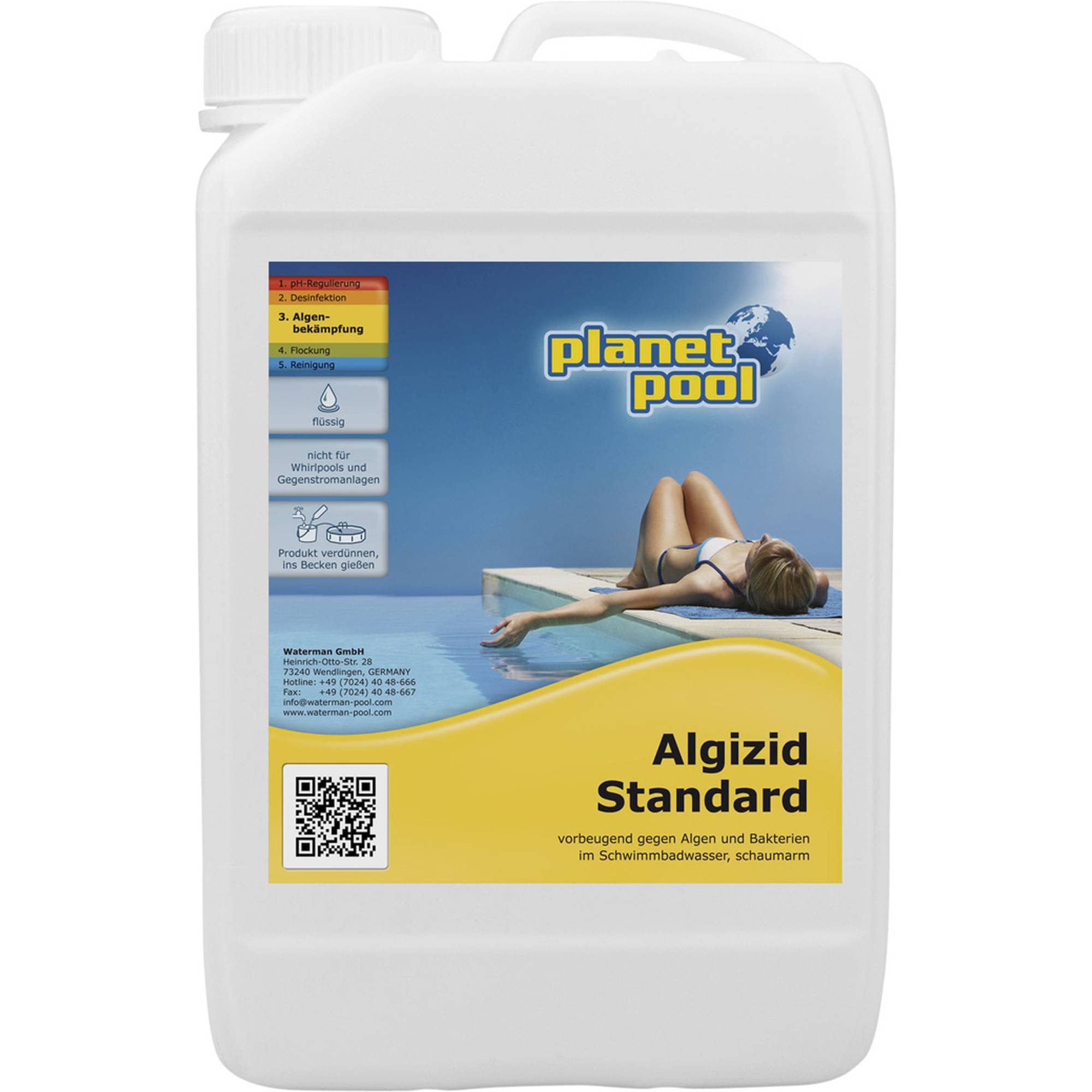 Planet Pool - Algizid Standard - 3 Liter