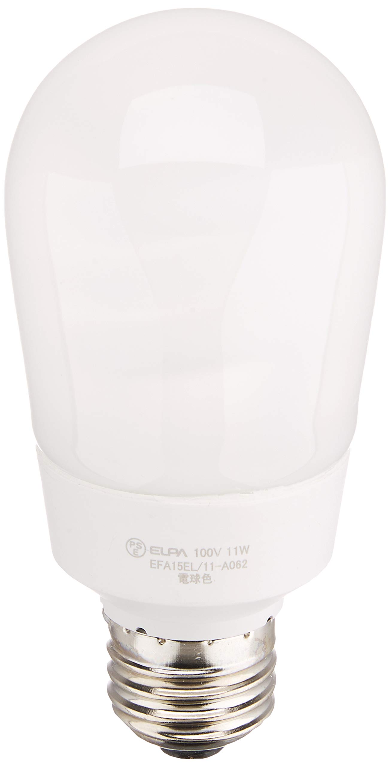 Amazon | エルパ(ELPA) 電球形蛍光灯A形60W形 電球 100V 11W