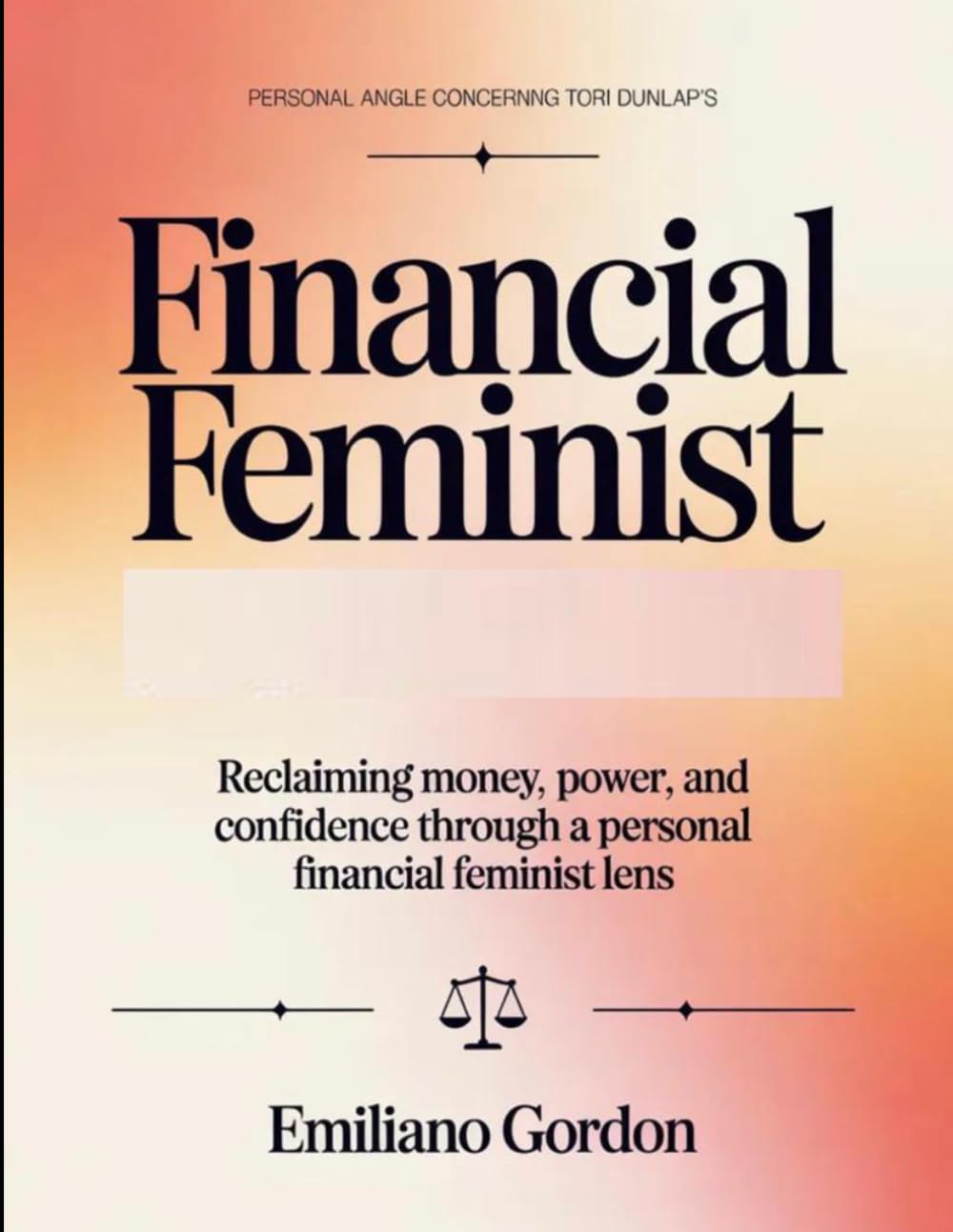 Personal Angle Concerning Tori Dunlap's Financial Feminist: Reclaiming Money, Power, and Confidence Through A personal financial Feminist lens