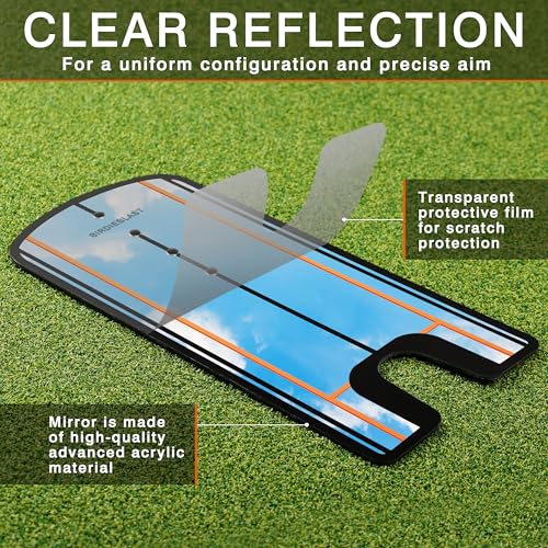 BIRDIEBLAST Golf Putting Mirror