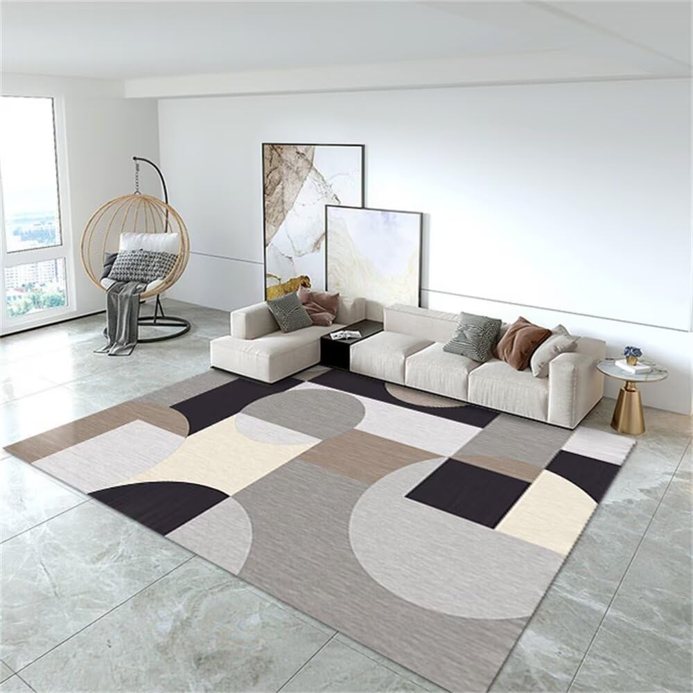 Tapis géométriques modernes de grande taille 180x230 cm haute densité
