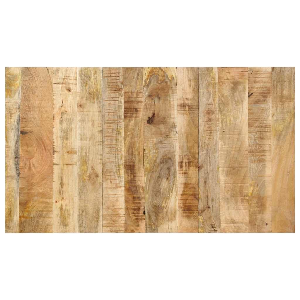 vidaXL Cabecero de Cama 140 cm Madera Maciza de Mango Rugoso