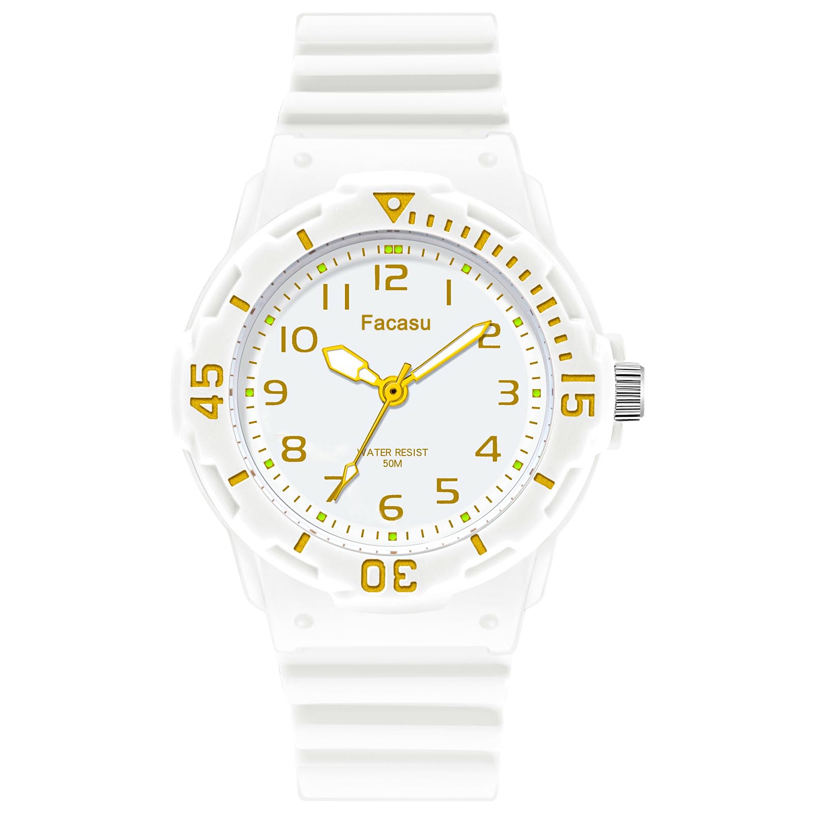 TENOCK Analogieus Horloge voor Jongens en Meisjes - Tijd Leren voor Kinderen 4-12 Jaar - 5ATM Waterdicht : TENOCK