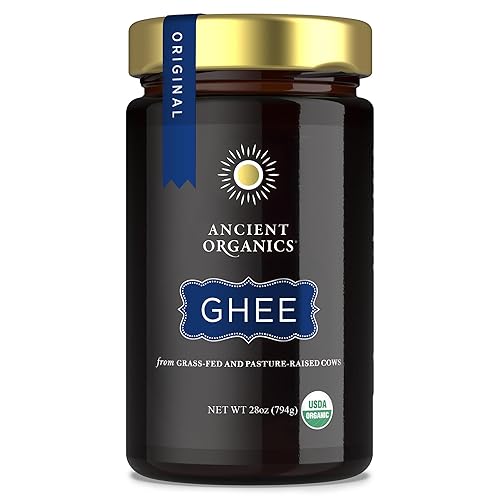 Ancient Organics Ghee - Organic Grass Fed Ghee Butter, Gluten