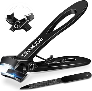 DRMODE Nail Clippers for Men Thick Nails, Heavy Duty Toenail Clippers for Seniors Thick