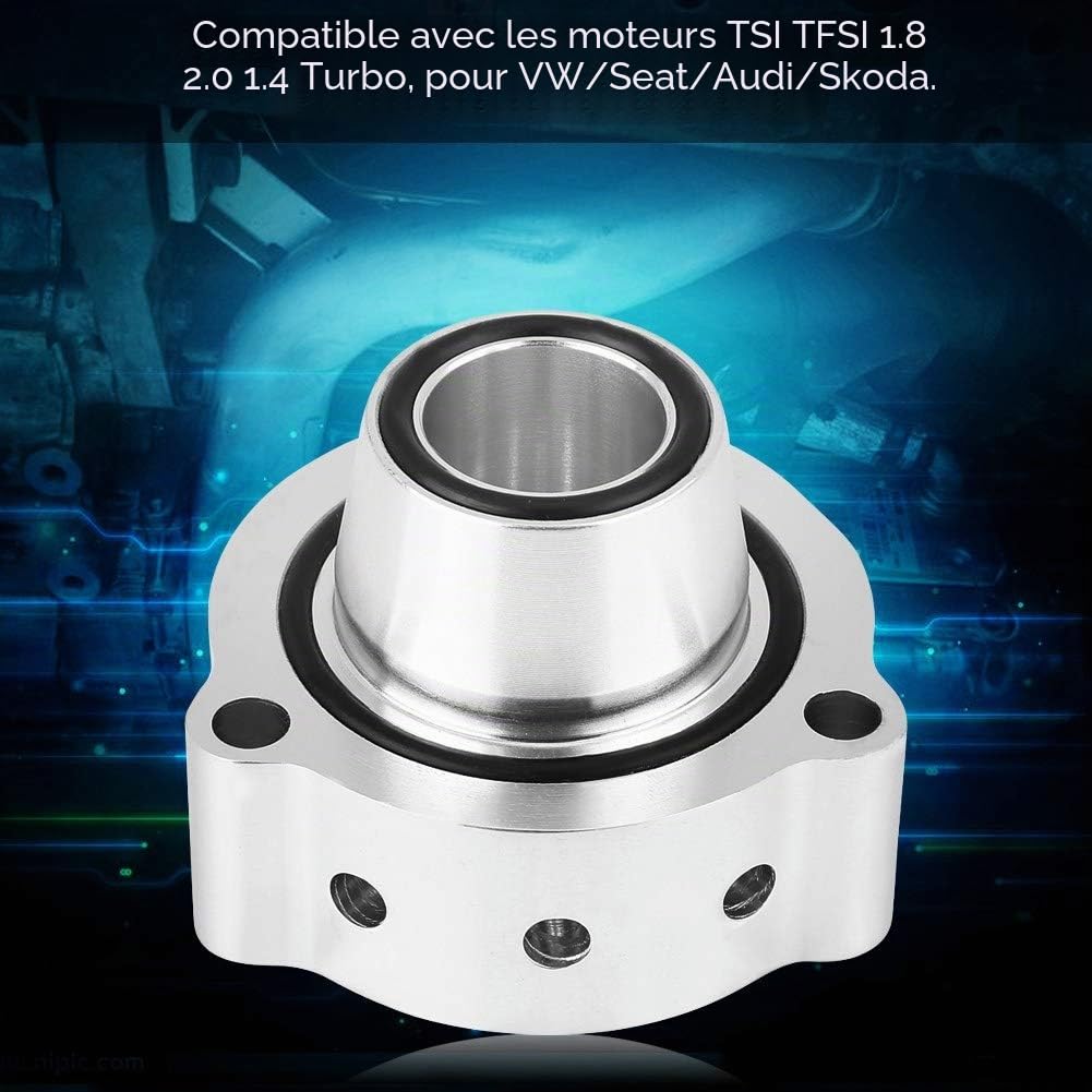 Adaptateur de soupape de soufflage, adaptateur de décharge de soupape de soufflage pour moteurs TFSI 1.8 2.0 1.4 Turbo pour
