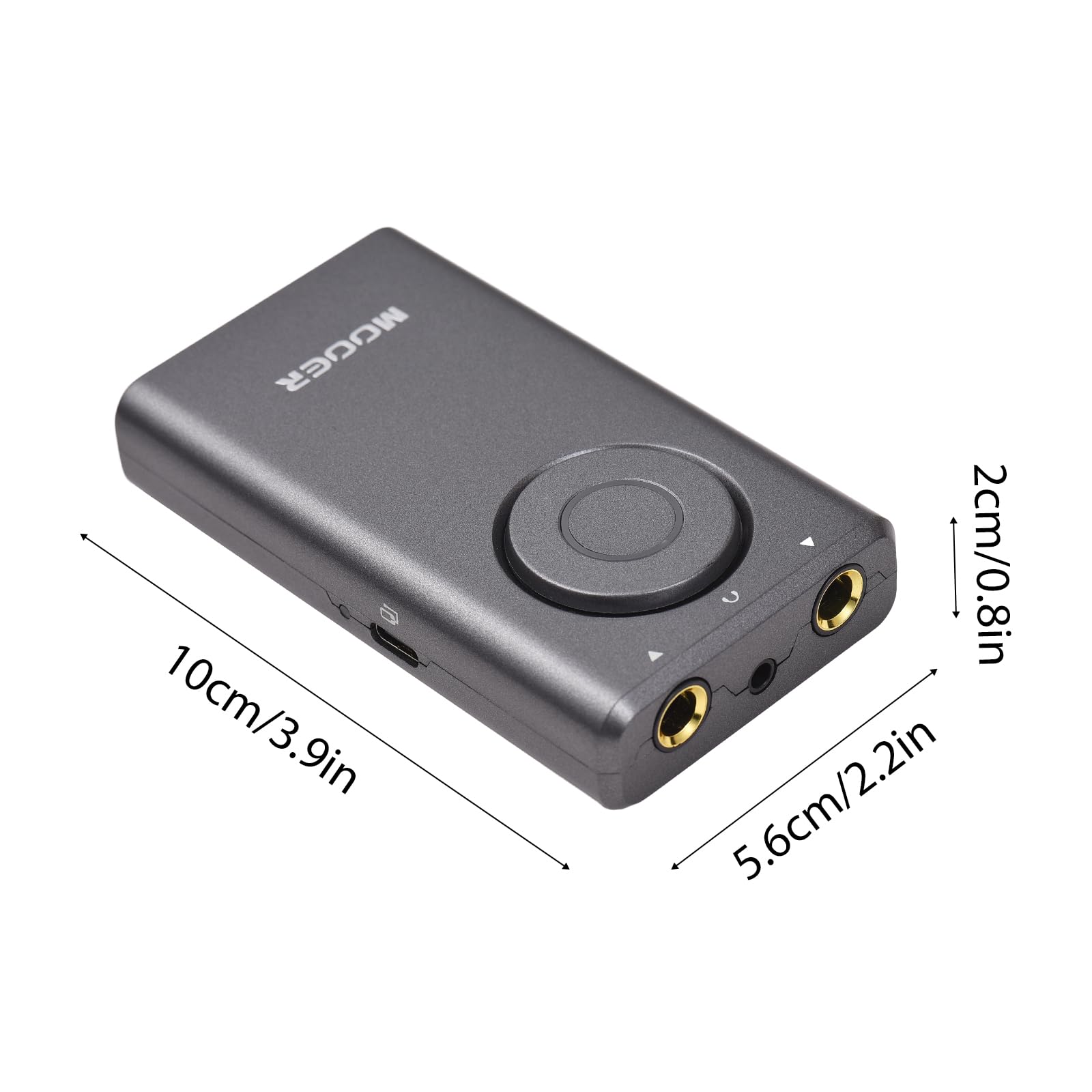 MOOER Multieffetto Per Chitarra E Basso – 128 Effetti Chitarra, 21 Effetti Basso, 40 Ritmi Drum Machine, Looper, USB-C E BT 5.0, Batteria 2000mAh