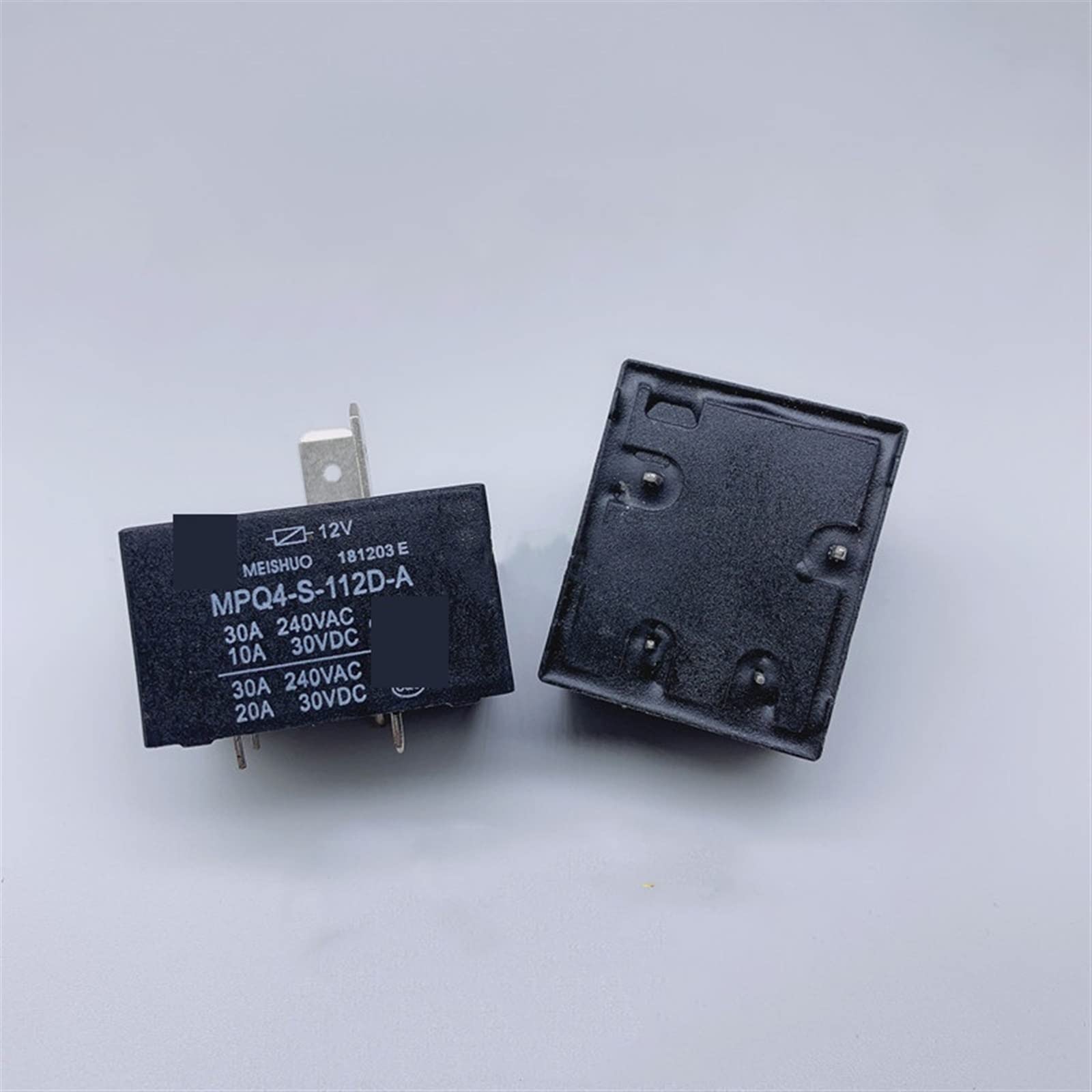 Relais MPQ4-S-112D-A 30A 12V compatible T91 T93 pour montage électronique
