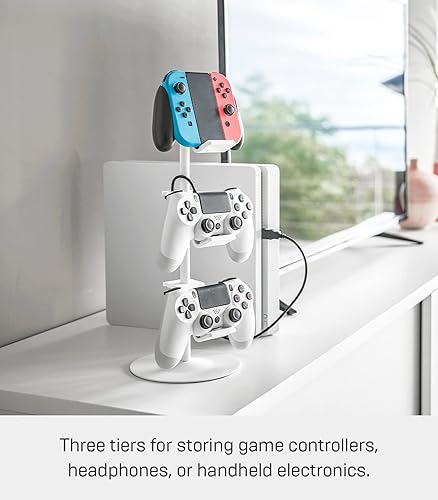 Miniatura 6 de YAMAZAKI Casa Smart Universal Ajustable Controlador De Juego StandTitular Del Controlador - Acero