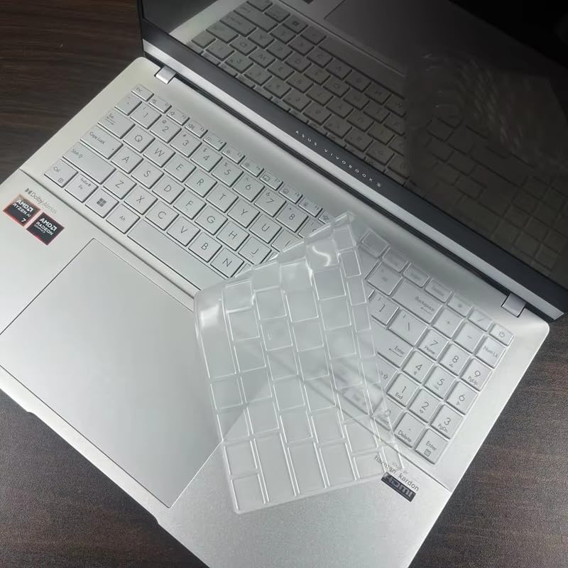Capsa Premium TPU Cover for ASUS Vivobook 16 Copilot (X1607 Series) Laptops - Clear-picture-24