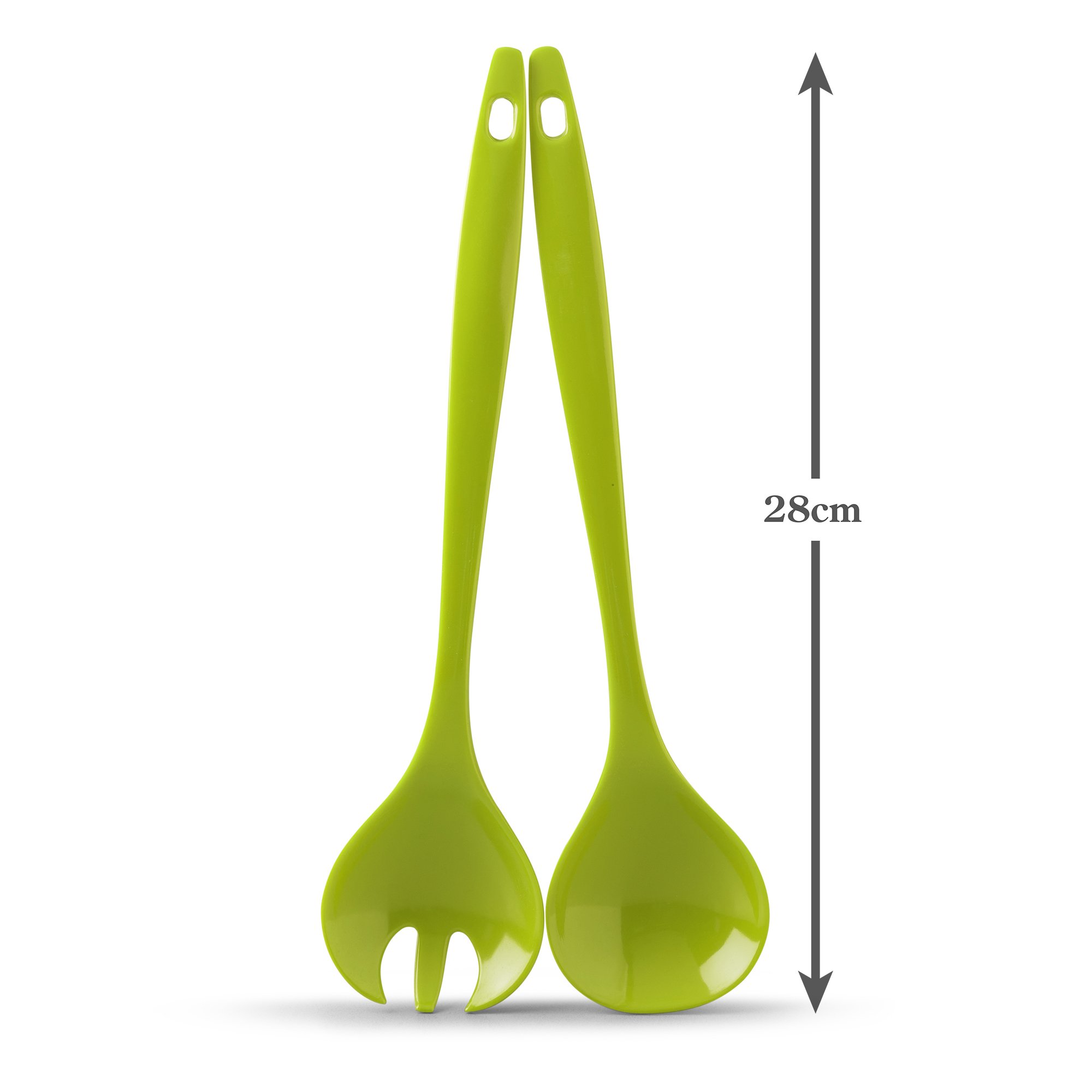 Zeal G205L - Posate per insalata, colore: Lime