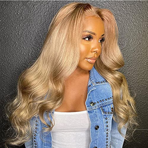 4X4 Closure Honey Blonde Pre Plucked Bleach Konts Lace Closure With Baby Hair Malaysian Virgin Human Hair 9A Grade Cheap Body Wave Honey Blonde Closure For Women Transparent Lace Closure 12 Inch