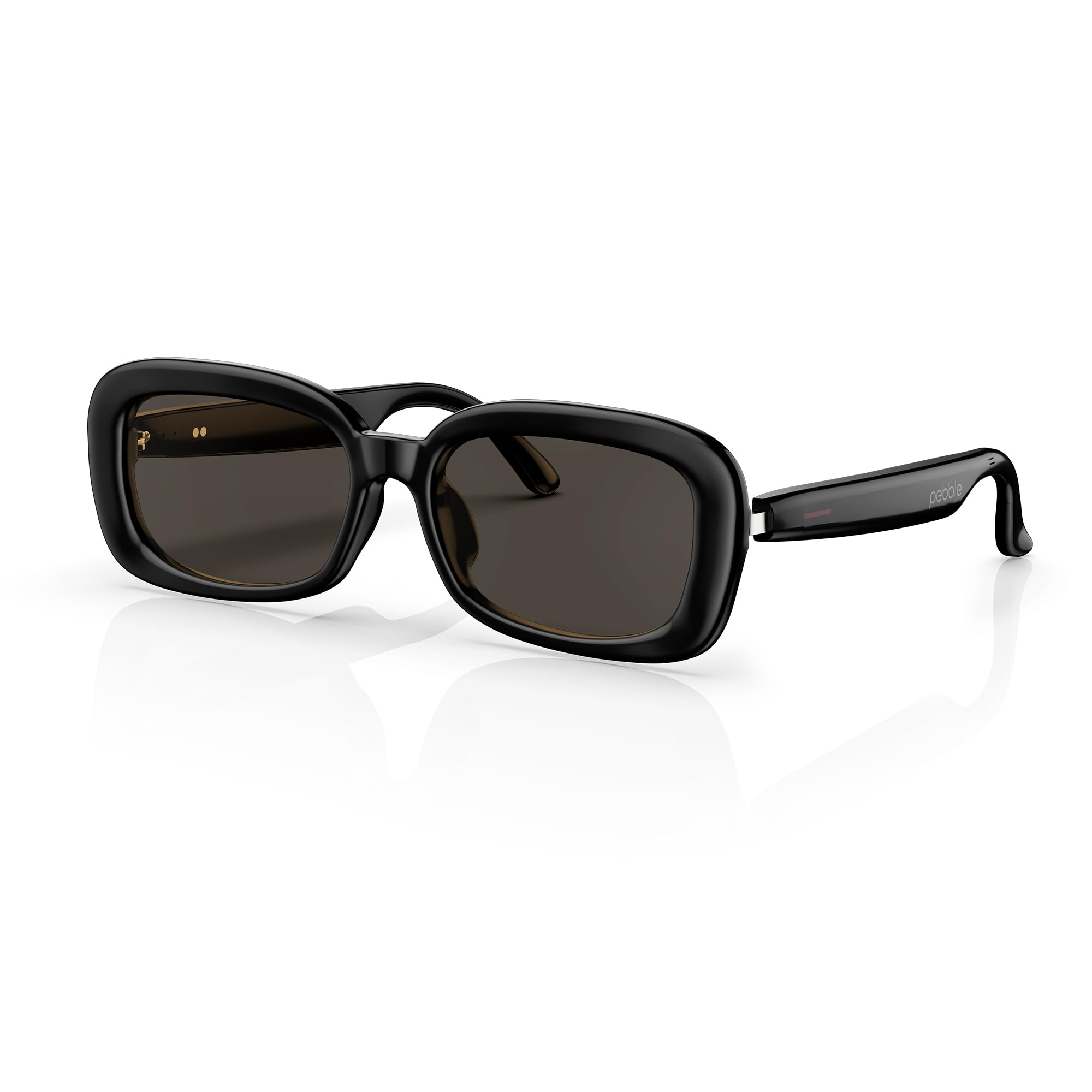 Pebble Onyx Smart Glasses 5.4 with Dual Speakers, BT Calling, Voice Assistant & 10-Hour Battery | Premium Metal Hinge Design (Mystic Black)-image-40