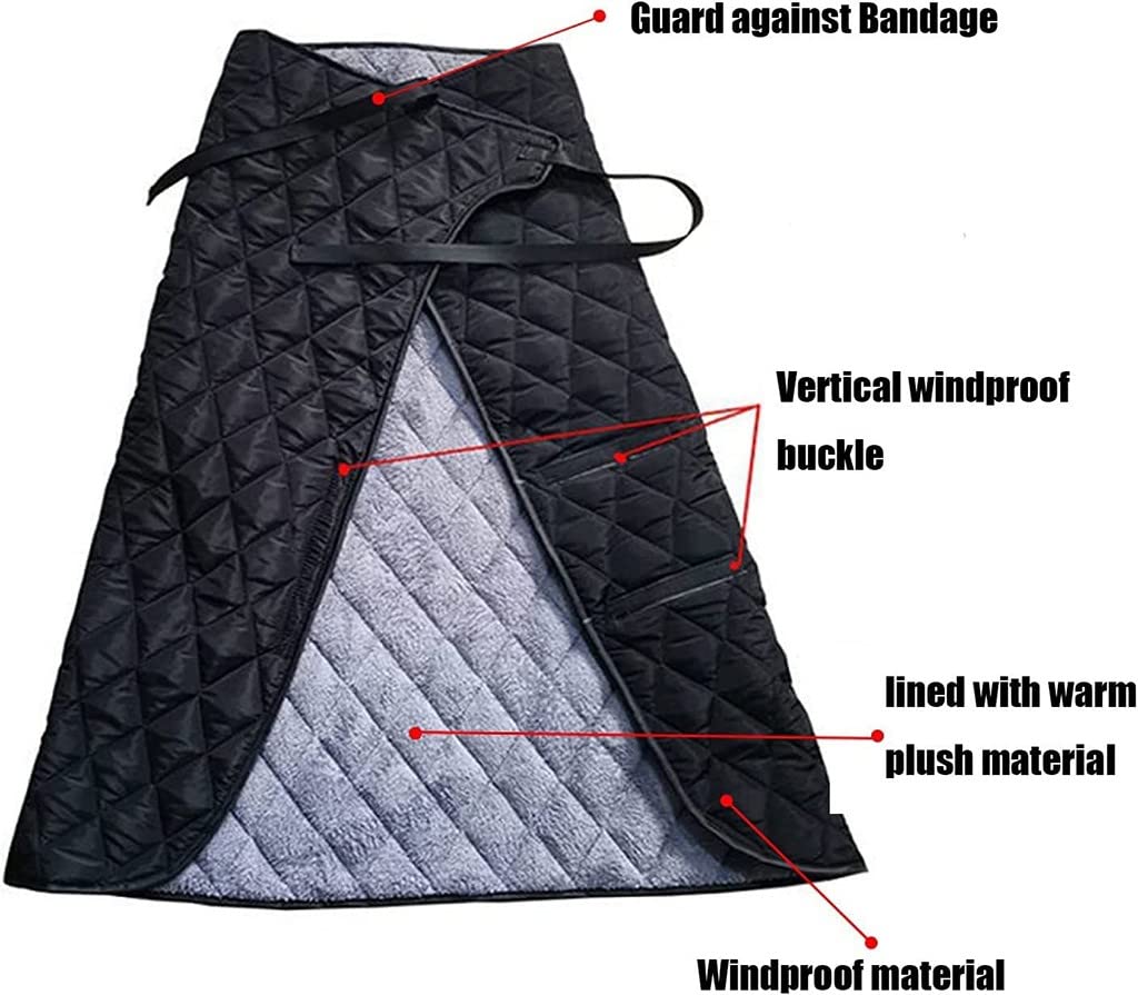 Manta para Las piernas de la Silla de Ruedas, Fundas cálidas para sillas de Ruedas, Fundas de Invierno a Prueba de Viento para sillas de Ruedas para Adultos, Fundas cálidas acogedo