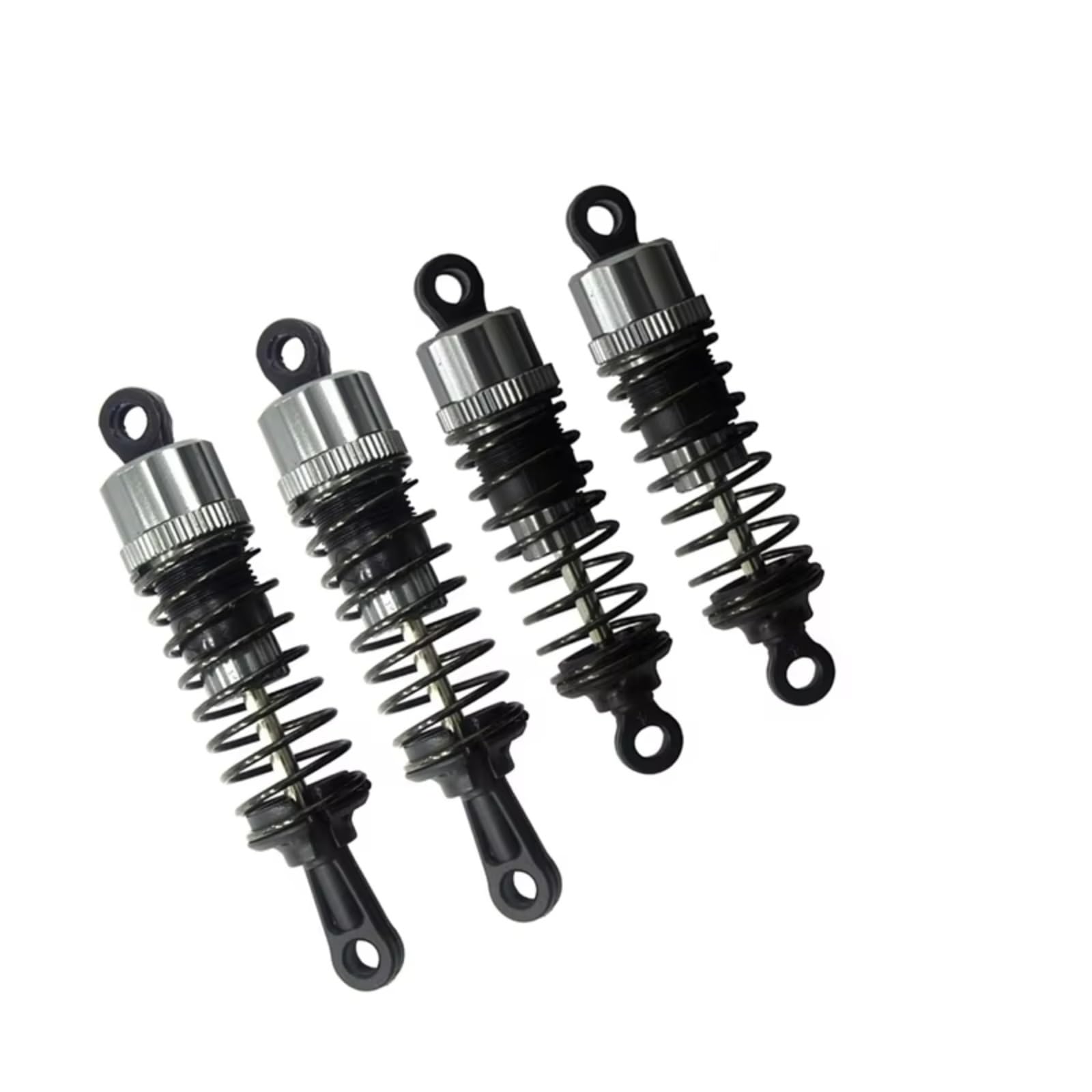 Compatible avec HBX pour HAIBOXING 901 901A 903 903A 905 905A 1/12 RC Car Upgrades Pièces De Rechange Accessoires 4 Pièces Amortisseurs en Métal D'Amortisseur Rc