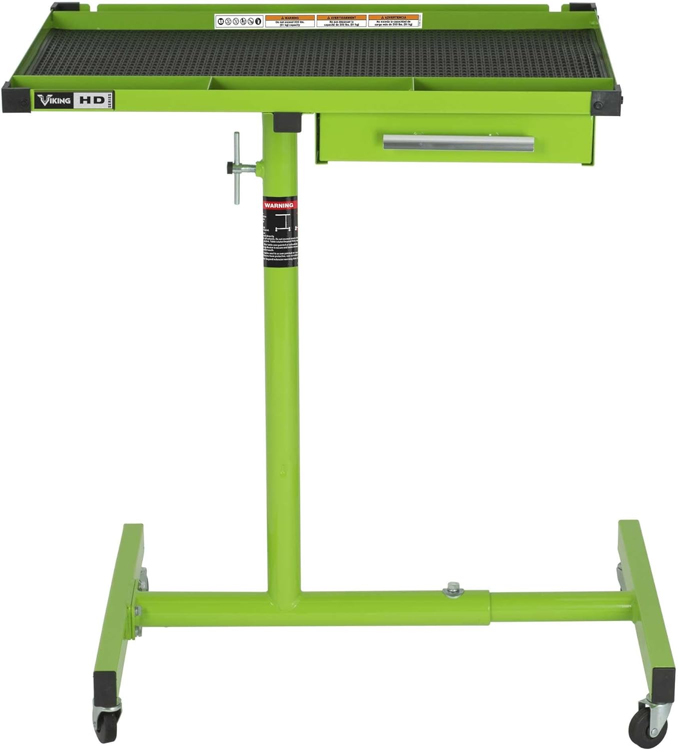 Viking Underhood Mobile Work Table - 200 LB Capacity