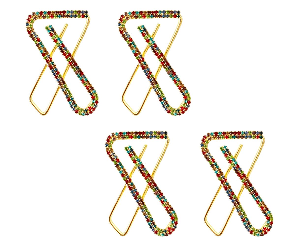 Épingles à nourrice double ligne Big X Shape à haute résistance pour textiles épais