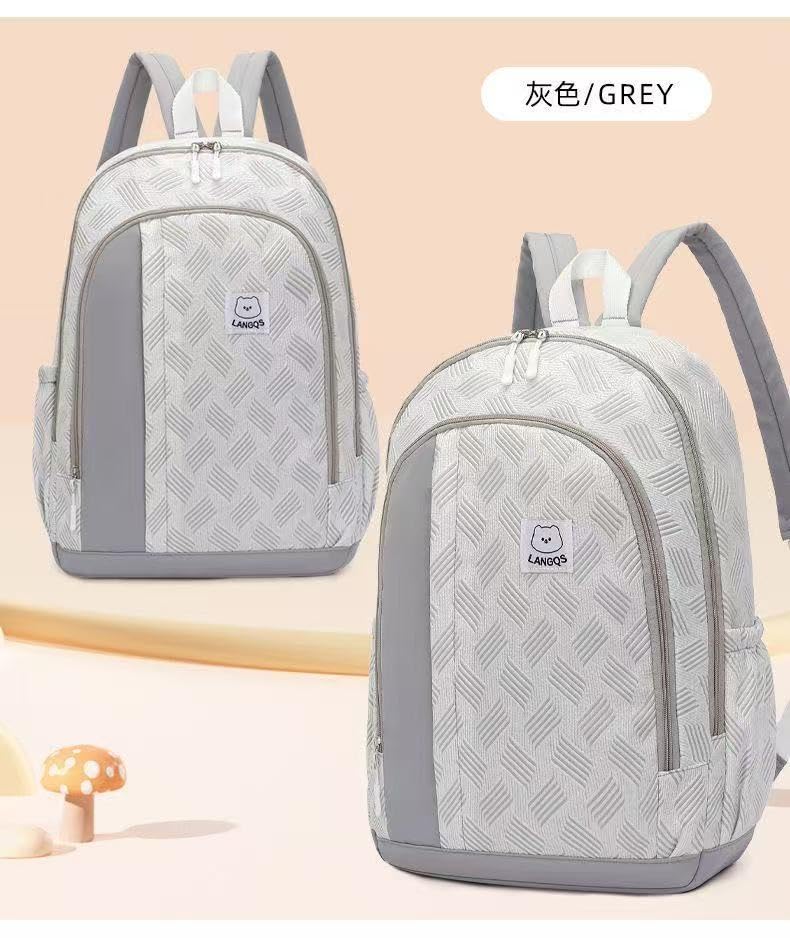 Image of Tinytot 30 Litre Japanese Korean Style School Bag Water-Resistant Laptop & Travel Backpack - Unisex Large 18 Inches Multipurpose Student Backpack for Boys & Girls, Men & Women