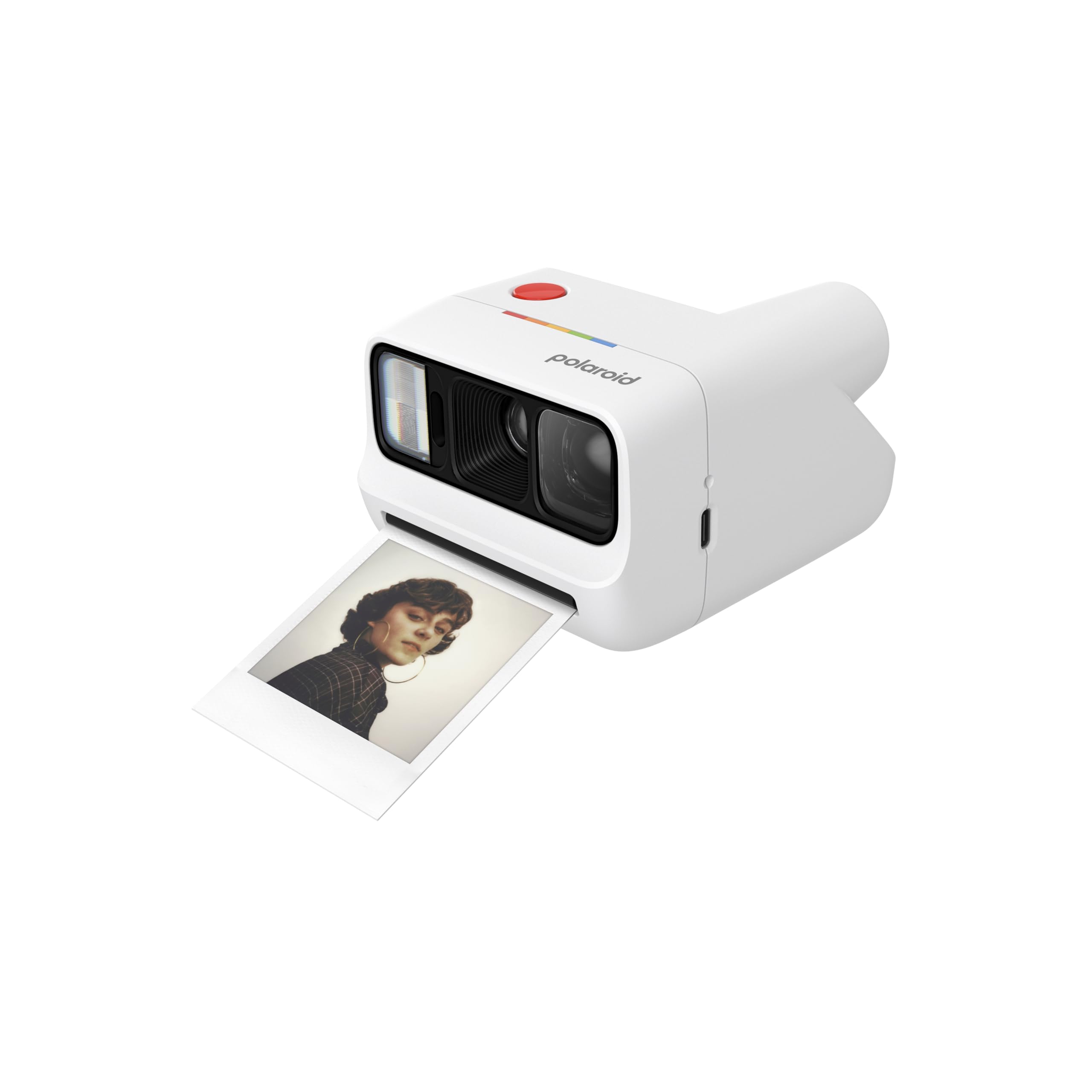 Polaroid Go Generation 3 – Mini Instant Film Kamera – weiß (9191) – nur kompatibel mit Go Film
